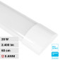 Immagine 1 - V-Tac Pro VT-8-20 Tubo LED Prismatico Plafoniera 20W Chip Samsung Lampadina 60cm - SKU 20347 / 20348 / 20349