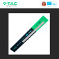 Immagine 14 - V-Tac Pro VT-8-20 Tubo LED Prismatico Plafoniera 20W Chip Samsung Lampadina 60cm - SKU 20347 / 20348 / 20349