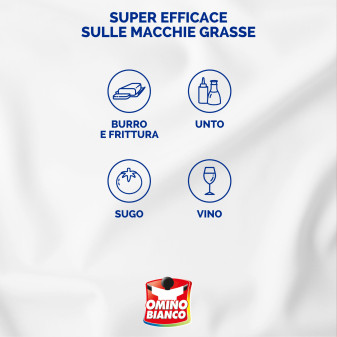 Smacchia e Sgrassa Pre-Trattante Spray Omino Bianco 500ml