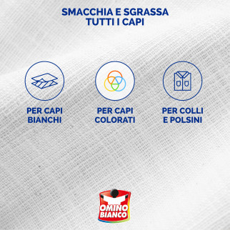 Smacchia e Sgrassa Pre-Trattante Spray Omino Bianco 500ml