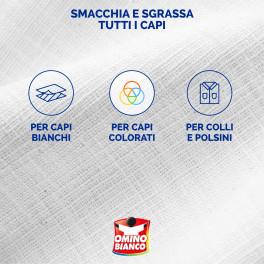 Smacchia e Sgrassa Pre-Trattante Spray Omino Bianco 500ml