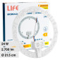 Immagine 1 - Life Modulo LED Circolina 24W SMD Ø215mm a Disco per Plafoniere con Driver - mod. 39.942424C30 / 39.942424N40