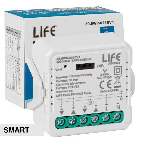 Modulo Tapparelle Smart Wi-Fi 30 Metri Smart Life Modulo Tapparelle Smart Wi-Fi 30 Metri Smart Life