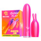 Durex Play Excite Me Vibe e Tease Vibratore 2in1 per Donna 7 Modalità di Vibrazione Impermeabile Discreto Facile da Pulire