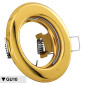Kanlux ARGUS II CT-2114-G Portafaretto Rotondo da Incasso con Portalampada per Lampadine GU10 - mod. 37154