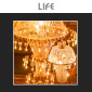 Immagine 6 - Life Lampadina LED E14 Filament 6.5W Candle CF35 Fiamma Transparent - mod. 39.920123C27 / 39.920123N40