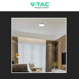 VT-60024 Mini Pannello LED Rotondo 24W SMD da Parete V-Tac