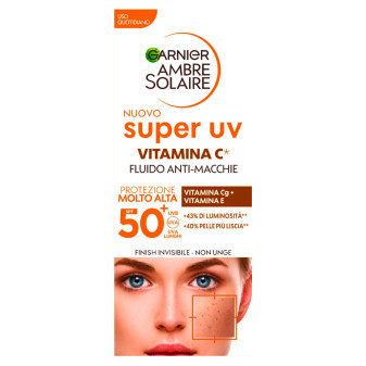 Garnier Ambre Solaire Fluido Anti Macchie Super UV SPF 50+