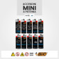 Immagine 4 - Bic Espositore da Banco a Due Piani con Accendini J25 Mini e J26 Maxi con Fantasia Mare Fuori - 100 Accendini [TERMINATO]