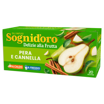 Sogni d'oro Infuso Pera e Cannella - Confezione da 20 Filtri Star