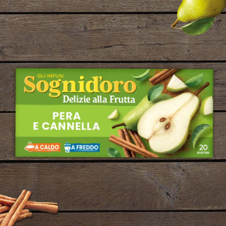 Sogni d'oro Infuso Pera e Cannella - Confezione da 20 Filtri Star
