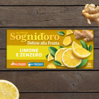 Sogni d'oro Infuso Limone e Zenzero - Confezione da 20 Filtri Star