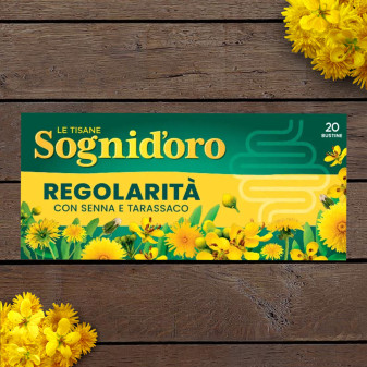 Sognid'oro Tisana Regolarità - Confezione da 20 filtri Star