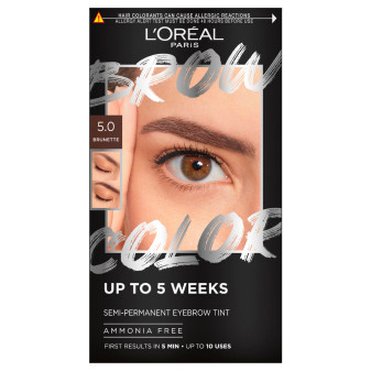 L'Oréal Paris Brow Color Tinta Semi Permanente per Sopracciglia Effetto...