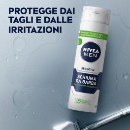 Acquista Nivea Men Sensitive Schiuma Da Barba Senza Alcool