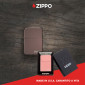 Immagine 6 - Zippo Accendino a Benzina Ricaricabile ed Antivento con Fantasia Rose Gold Zippo Logo - mod. 49190ZL
