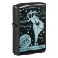 Zippo Accendino a Benzina Ricaricabile ed Antivento con Fantasia Windy - mod. 48456