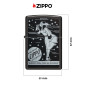 Immagine 4 - Zippo Accendino a Benzina Ricaricabile ed Antivento con Fantasia Windy - mod. 48456
