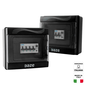 Daze Protection Box One Quadro Protezioni 8 Moduli Magnetotermico DazeBox...