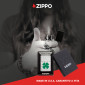 Immagine 6 - Zippo Accendino a Benzina Ricaricabile ed Antivento con Fantasia Clover - mod. 24699