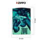 Immagine 5 - Zippo Premium Accendino a Benzina Ricaricabile ed Antivento con Fantasia Mermaid Design - mod. 48605