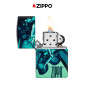 Immagine 6 - Zippo Premium Accendino a Benzina Ricaricabile ed Antivento con Fantasia Mermaid Design - mod. 48605