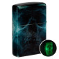 Immagine 2 - Zippo Premium Accendino a Benzina Ricaricabile e Antivento con Fantasia Compass Ghost - mod. 48562