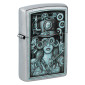 Immagine 1 - Zippo Accendino a Benzina Ricaricabile ed Antivento con Fantasia Streampunk Design - mod. 48387