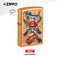 Immagine 2 - Zippo Accendino a Benzina Ricaricabile ed Antivento con Fantasia Guy Harvey - mod. 48966