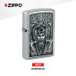 Immagine 2 - Zippo Accendino a Benzina Ricaricabile ed Antivento con Fantasia Barbarian Design - mod. 48731