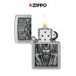 Immagine 5 - Zippo Accendino a Benzina Ricaricabile ed Antivento con Fantasia Barbarian Design - mod. 48731