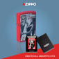 Immagine 6 - Zippo Accendino a Benzina Ricaricabile ed Antivento con Fantasia Skull King Queen Beauty - mod. 48624