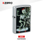 Immagine 2 - Zippo Accendino a Benzina Ricaricabile ed Antivento con Fantasia Skateboard Design - mod. 48911