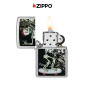 Immagine 5 - Zippo Accendino a Benzina Ricaricabile ed Antivento con Fantasia Skateboard Design - mod. 48911