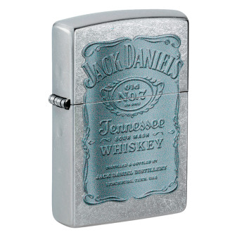 Accendino Zippo 48284 Jack Daniel's Antivento Ricaricabile