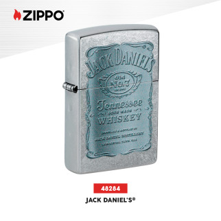 Accendino Zippo 48284 Jack Daniel's Antivento Ricaricabile