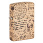 Zippo Premium Accendino a Benzina Ricaricabile ed Antivento con Fantasia Alchemy Design - mod. 49803