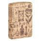 Immagine 2 - Zippo Premium Accendino a Benzina Ricaricabile ed Antivento con Fantasia Alchemy Design - mod. 49803