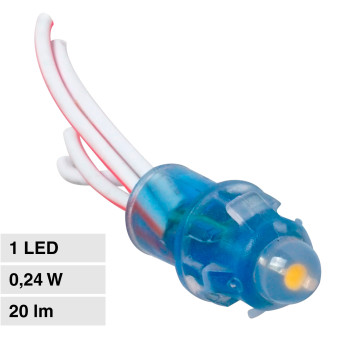 VT-50501 Modulo con 1 LED SMD 0,24W 12V Impermeabile IP68 V-Tac
