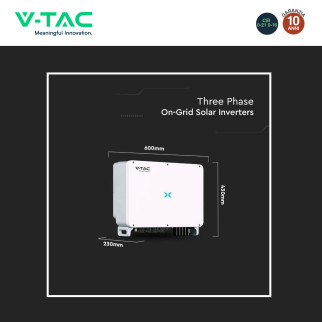 VT-6607150 Inverter 50kW Trifase Pannelli Fotovoltaici V-Tac