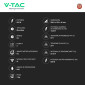 Immagine 3 - V-Tac Deye Microinverter On-Grid 800W Monofase IP67 con Antenna Wi-Fi per Impianto Fotovoltaico - SKU 11949 [TERMINATO]