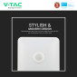 Immagine 9 - V-Tac Pro VT-81003 Plafoniera LED Quadrata 12W SMD Chip Samsung Sensore PIR Movimento e Crepuscolare Colore Bianco - SKU 23419
