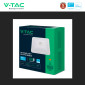 Immagine 15 - V-Tac Pro VT-81003 Plafoniera LED Quadrata 12W SMD Chip Samsung Sensore PIR Movimento e Crepuscolare Colore Bianco - SKU 23419
