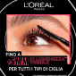 Immagine 2 - L'Oréal Paris Telescopic Lift Waterproof Mascara Ciglia Allungante Volumizzante Incurvante Formula Vegana Tenuta 36H Colore Nero