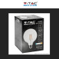 Immagine 10 - V-Tac VT-2143 Lampadina LED E27 12W Bulb G125 Globo Filament Vetro Trasparente - SKU 217453 / 217454 / 217455