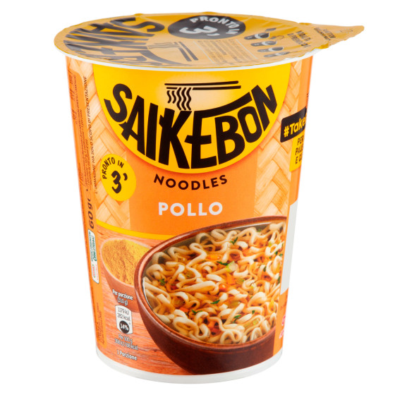 Saikebon al Pollo Pronti in 3 Minuti Cup da 60g STAR Saikebon al Pollo Pronti in 3 Minuti Cup da 60g STAR