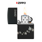 Immagine 5 - Zippo Premium Accendino a Benzina Ricaricabile ed Antivento con Fantasia Zippo Fiamma Design - mod. 48980