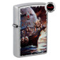 Zippo Accendino a Benzina Ricaricabile ed Antivento con Fantasia Frank Frazetta Kane Golden Sea - mod. 48953