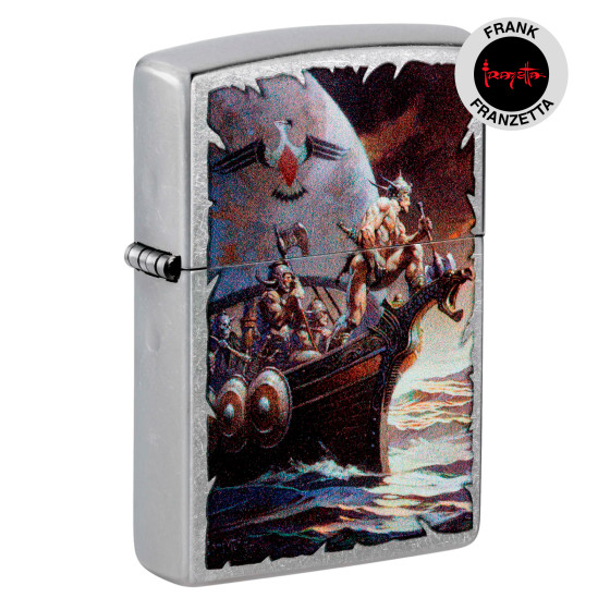 Accendino Zippo mod. 48953 Frank Frazetta Kane Golden Sea Antivento Accendino Zippo mod. 48953 Frank Frazetta Kane Golden Sea Antivento