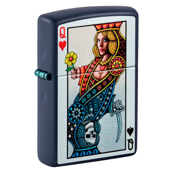 Accendino Zippo mod. 48723 Queen Design Antivento Accendino Zippo mod. 48723 Queen Design Antivento